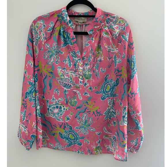Charlie Paige Turtle blouse‎ size medium - Picture 1 of 6